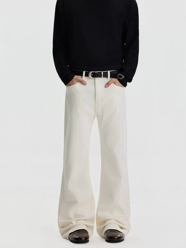 Jeans pantaloni a gamba dritta svasati Cleanfit 