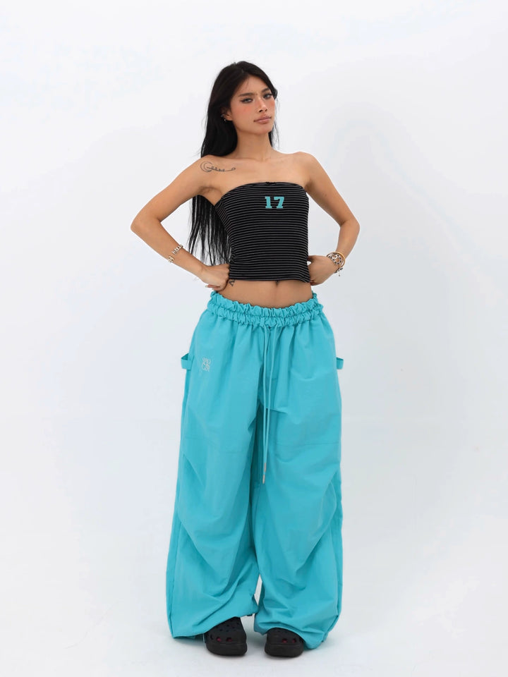 Loose Paratrooper Street Style Pants