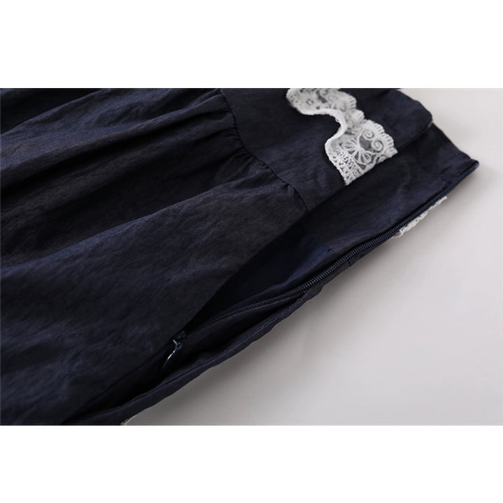 Pantalones cortos casuales de estilo ballet con cordón de rayas 