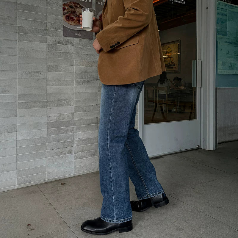 Retro Slim Straight Leg Jeans