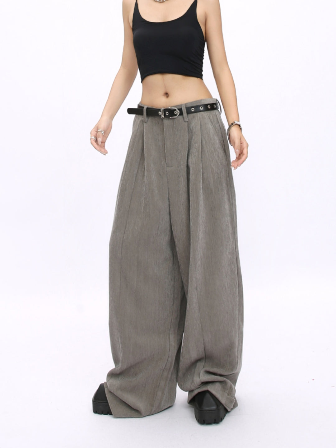 Weite, legere Oversize-Hosen 