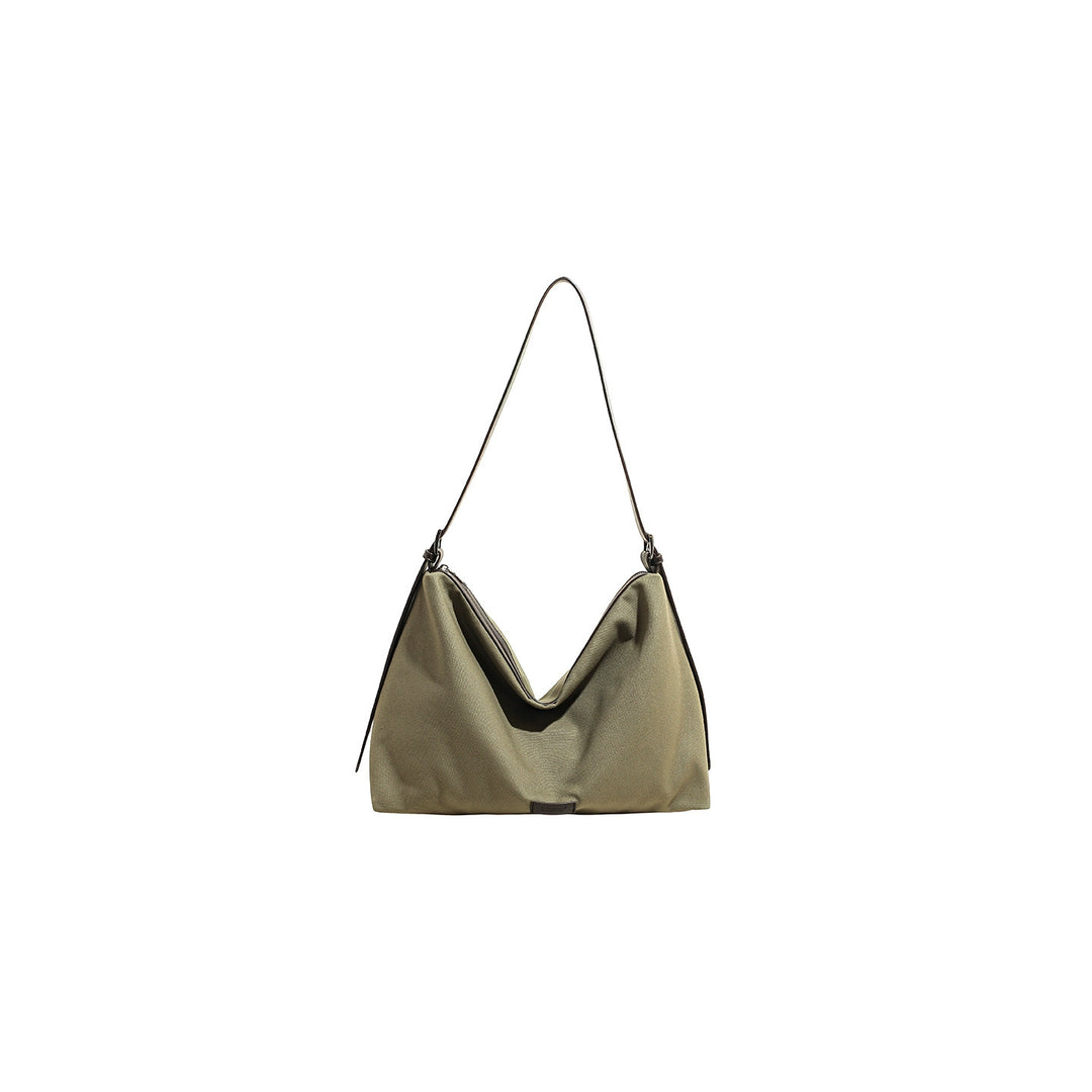 Canvas Messenger Crossbody Bag