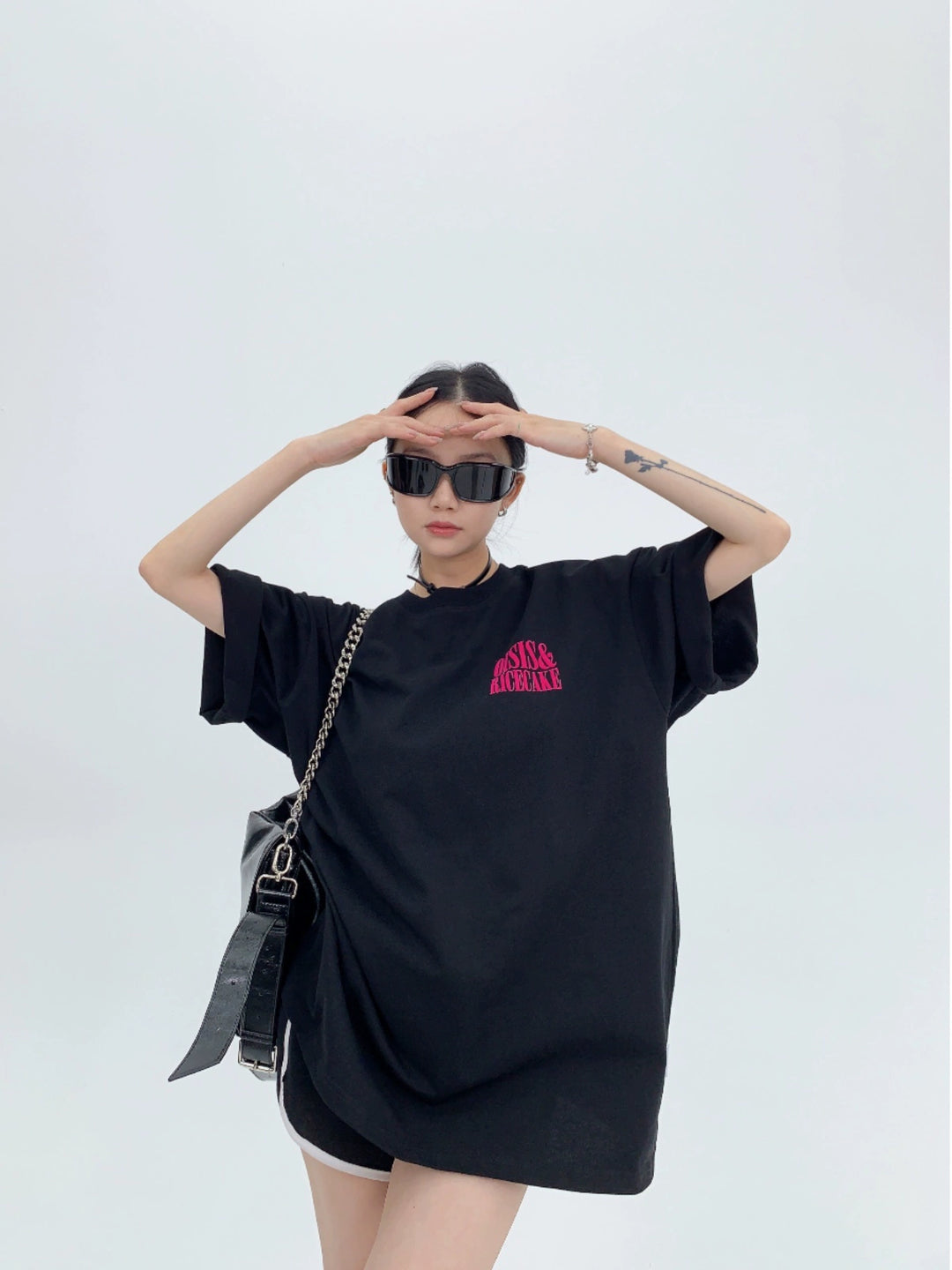 Letter Print Loose Fit T-shirt
