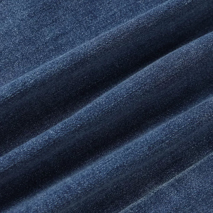 Calças Jeans Flare Slim Fit Retro 