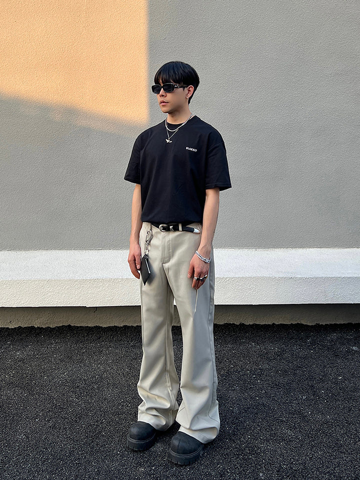 Straight Fit Flared Pants
