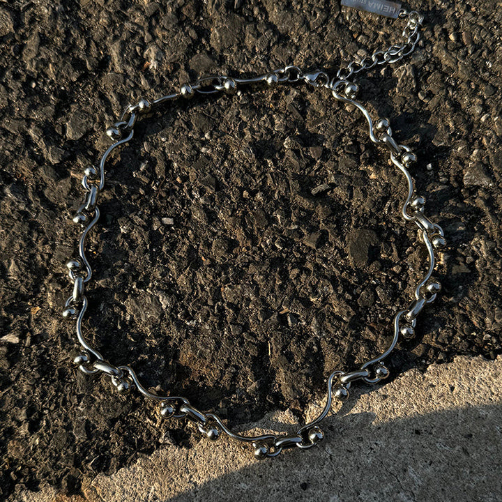 Titanium Steel Hip-Hop Chain Necklace