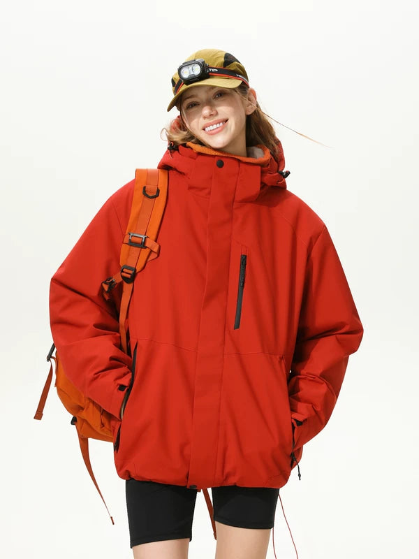 جاكيت بافر للتنزه مقاوم للماء والرياح لفصل الشتاء 