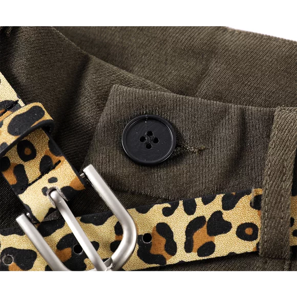 Vintage Wide-Leg Cropped Pants