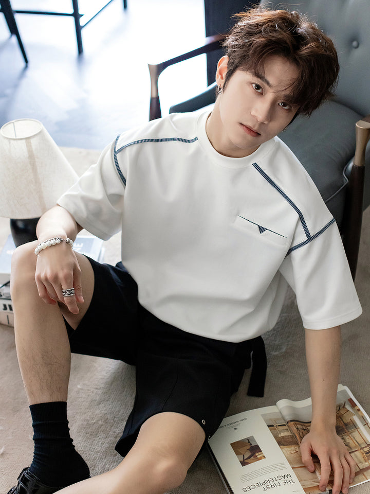 Crew Neck Short-Sleeve Shirt