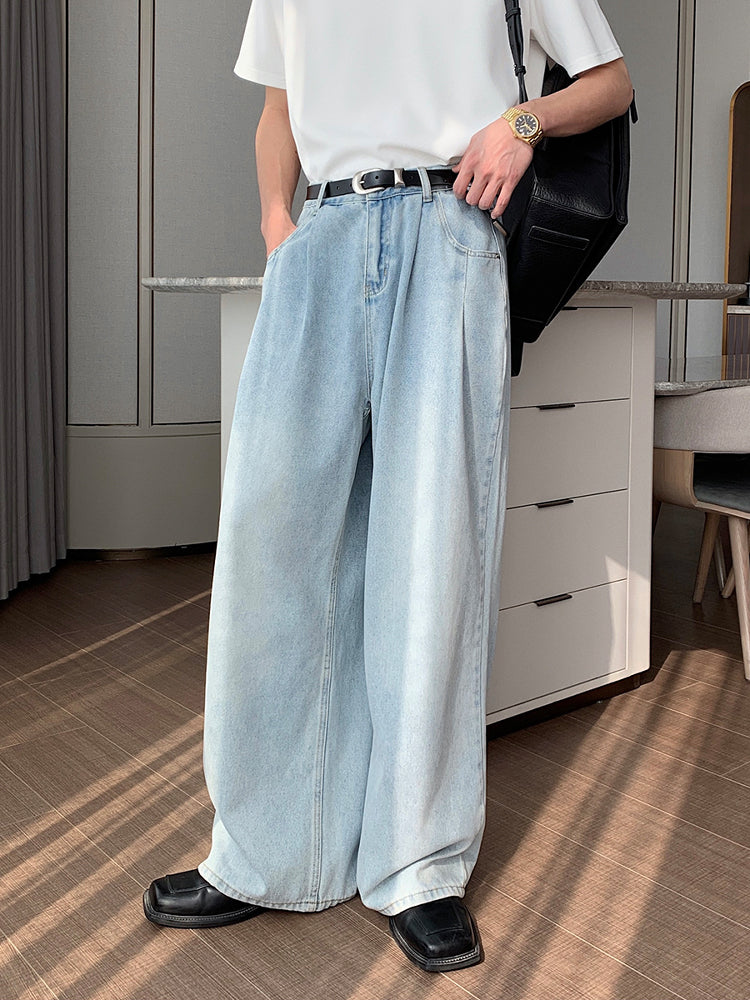 Light blue Wide-leg Jeans