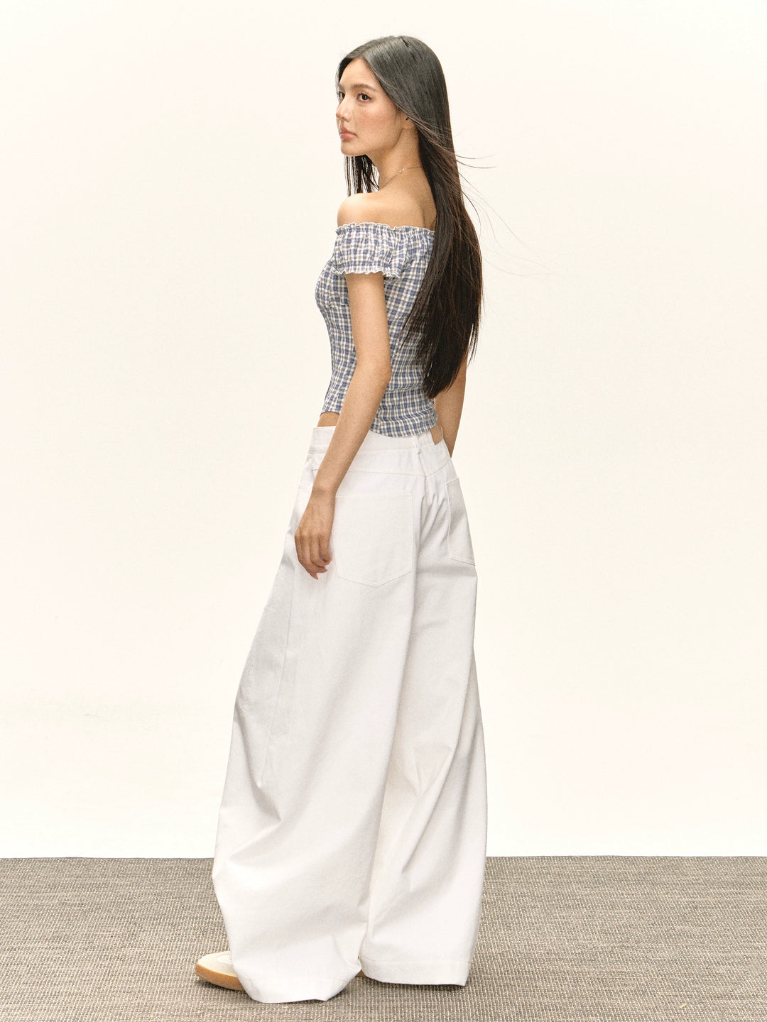 Pantalons décontractés larges et amples 