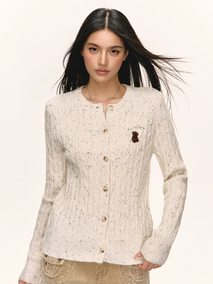 Breien Knopen-Up Cardigan 