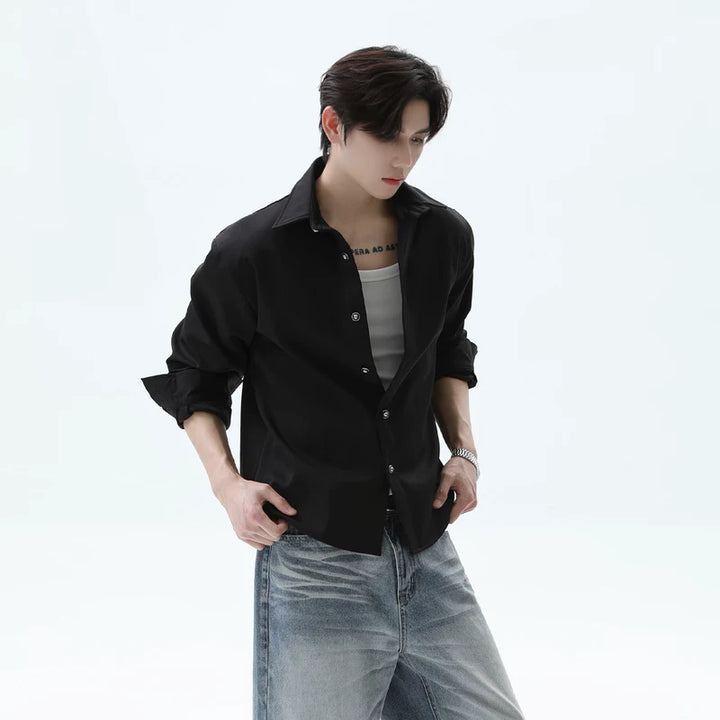 Mother-of-Pearl Button Shirt