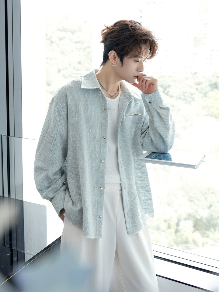 Loose-fit Long-Sleeve Shirt