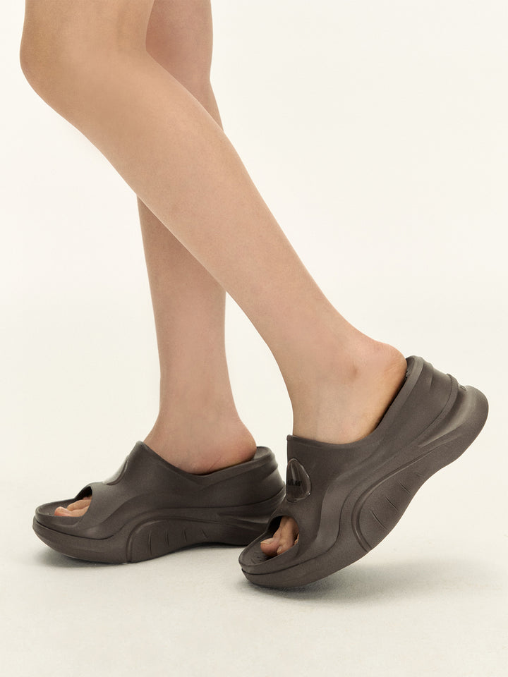 Height-Enhancing Thick-Soled Sports Sandals