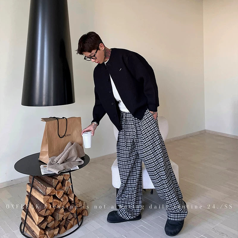 Button-Down Knit Cardigan Sweater