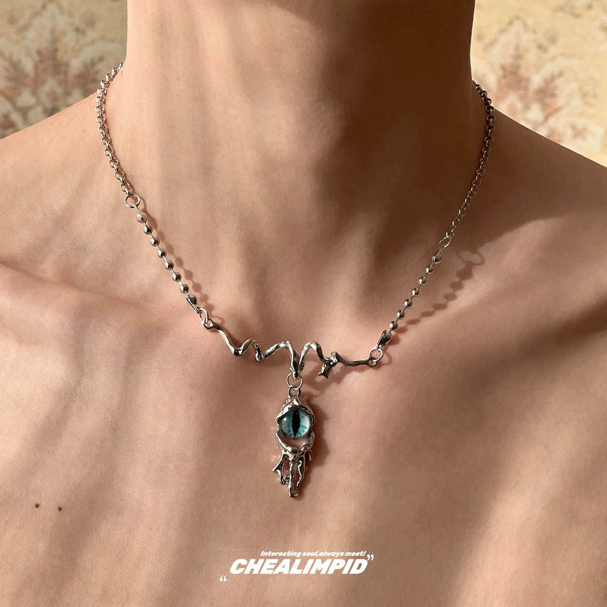 Cat Eye Pendant Necklace