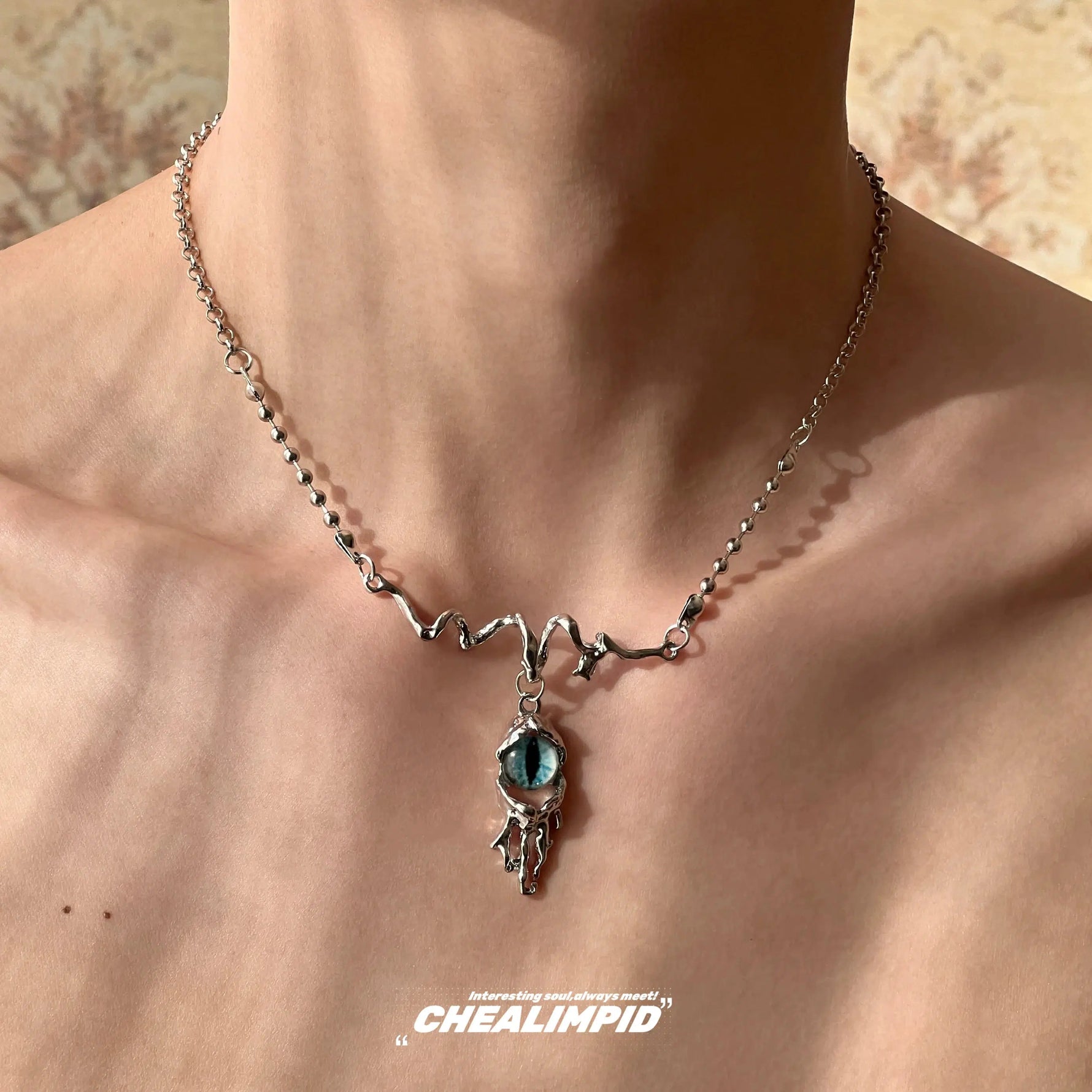 Cat Eye Pendant Necklace