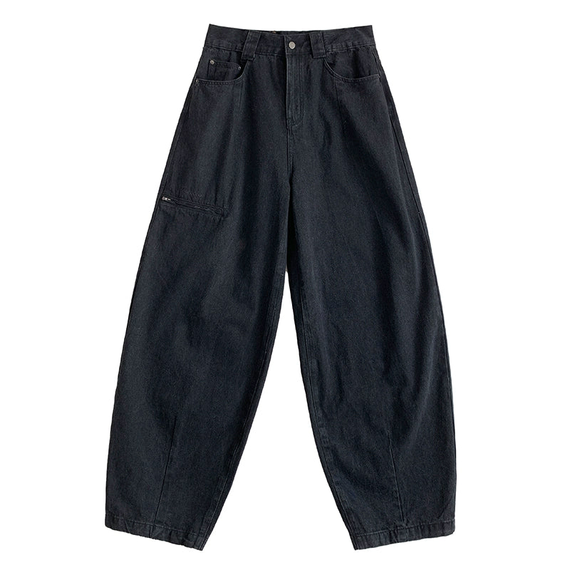 Vintage Distressed Loose Fit Jeans