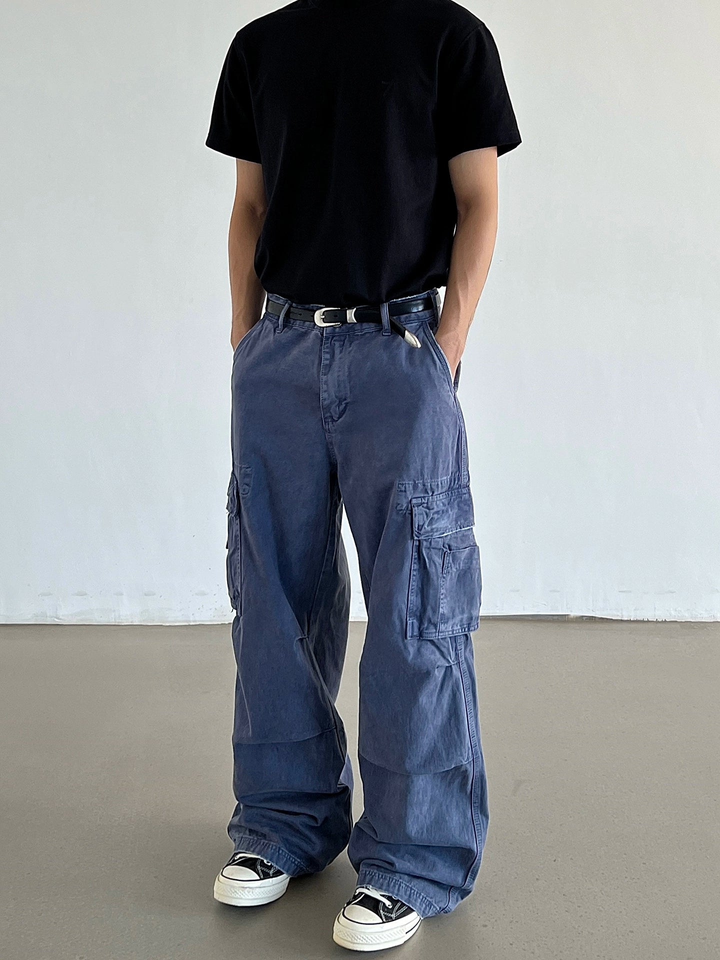 Loose Fit Multi-Pocket Cargo Pants