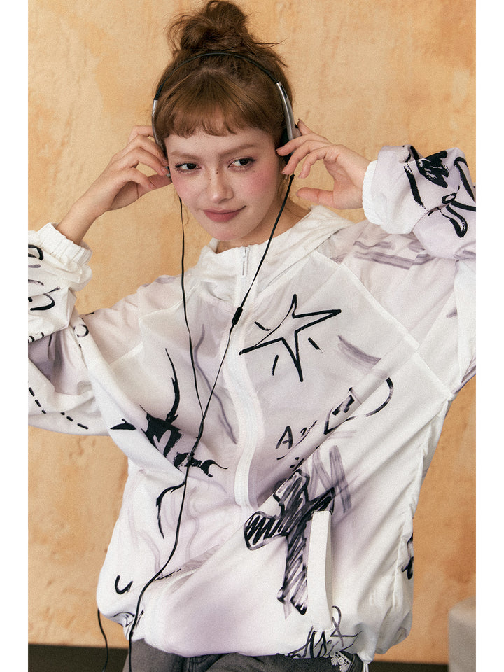 Graffiti UPF50+ Sun Jacket