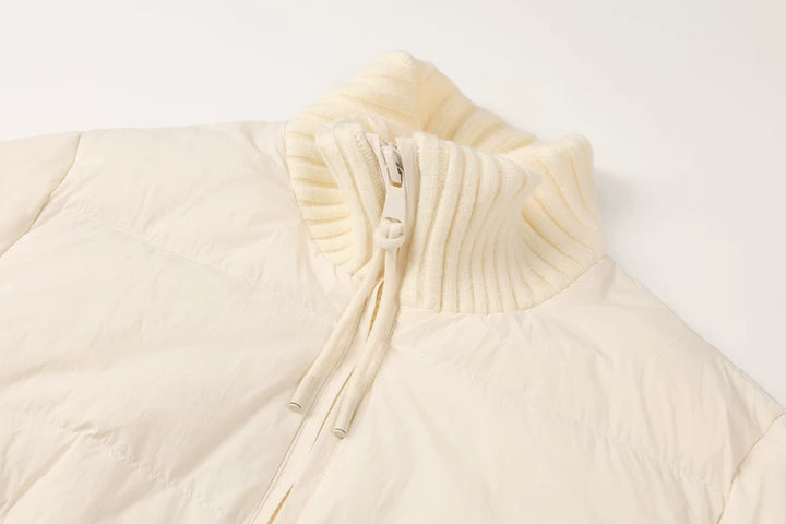 Liten ståkrage dunjakke 