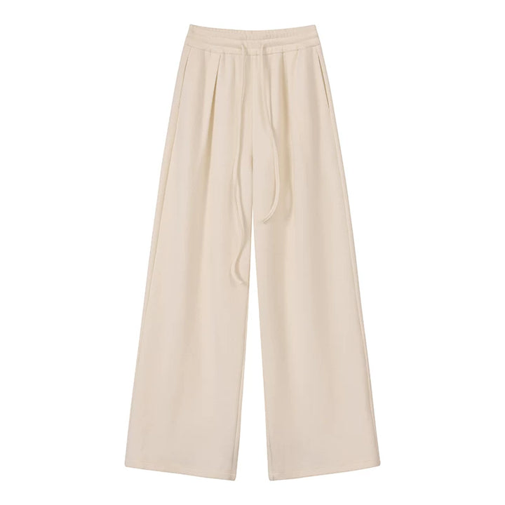 Soft Thickened Wide-Leg Casual Pants