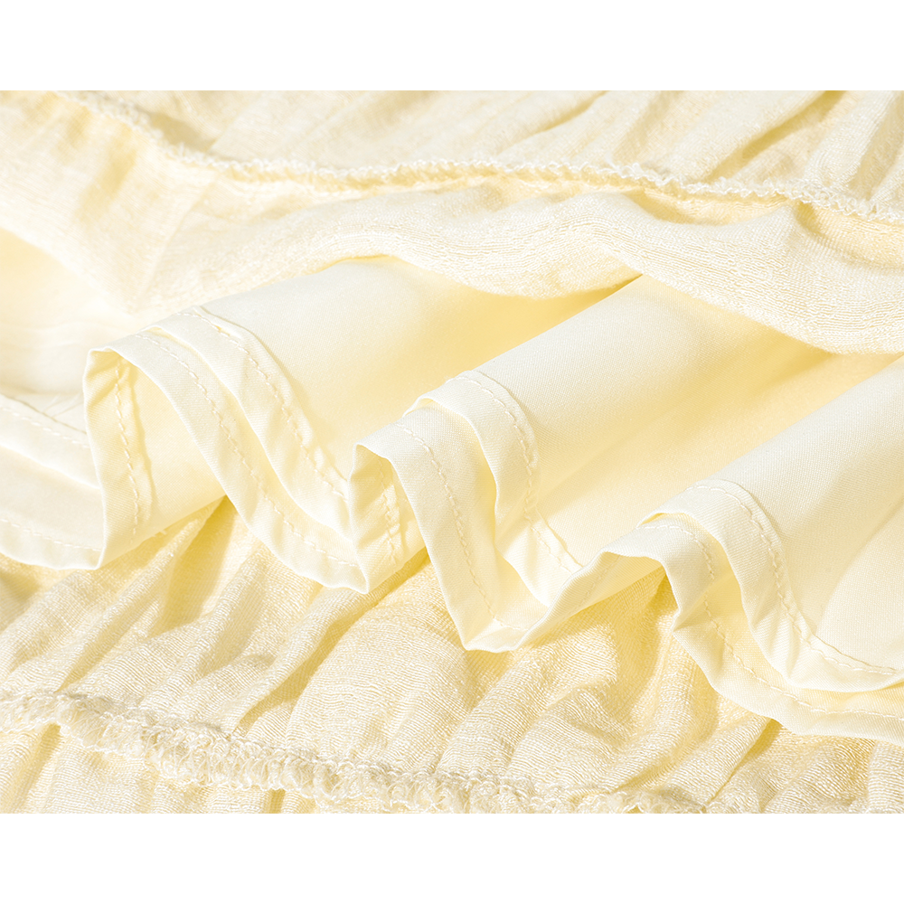 Midje Slim Fit Sommer Maxi Kjole 
