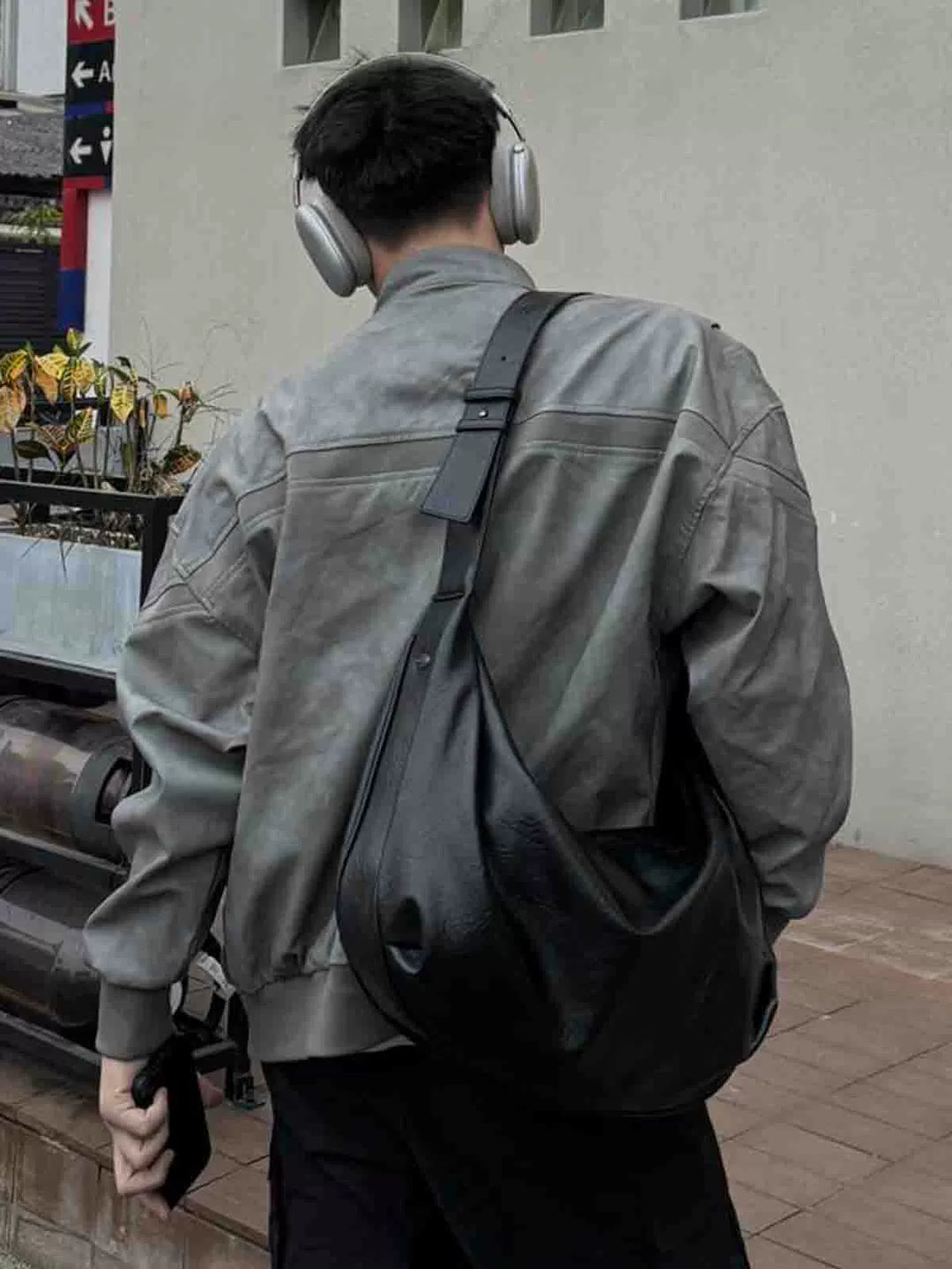 Large PU Shoulder Bag