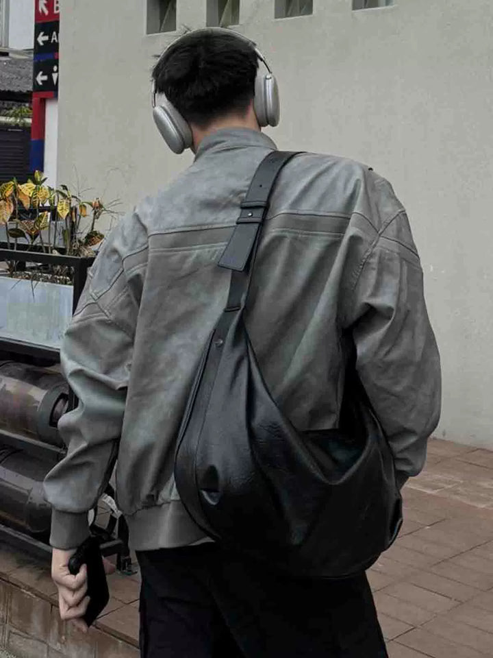 Large PU Shoulder Bag