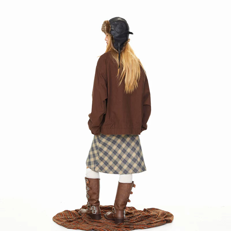 Patchwork Functional Workwear Jacket