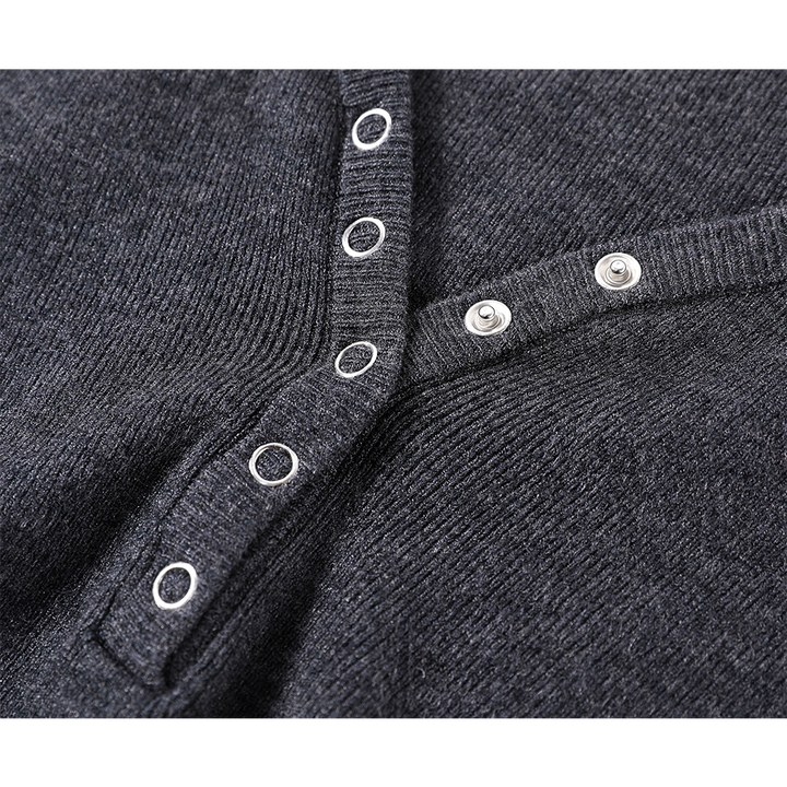 V-neck Slim Fit Knit Sweater
