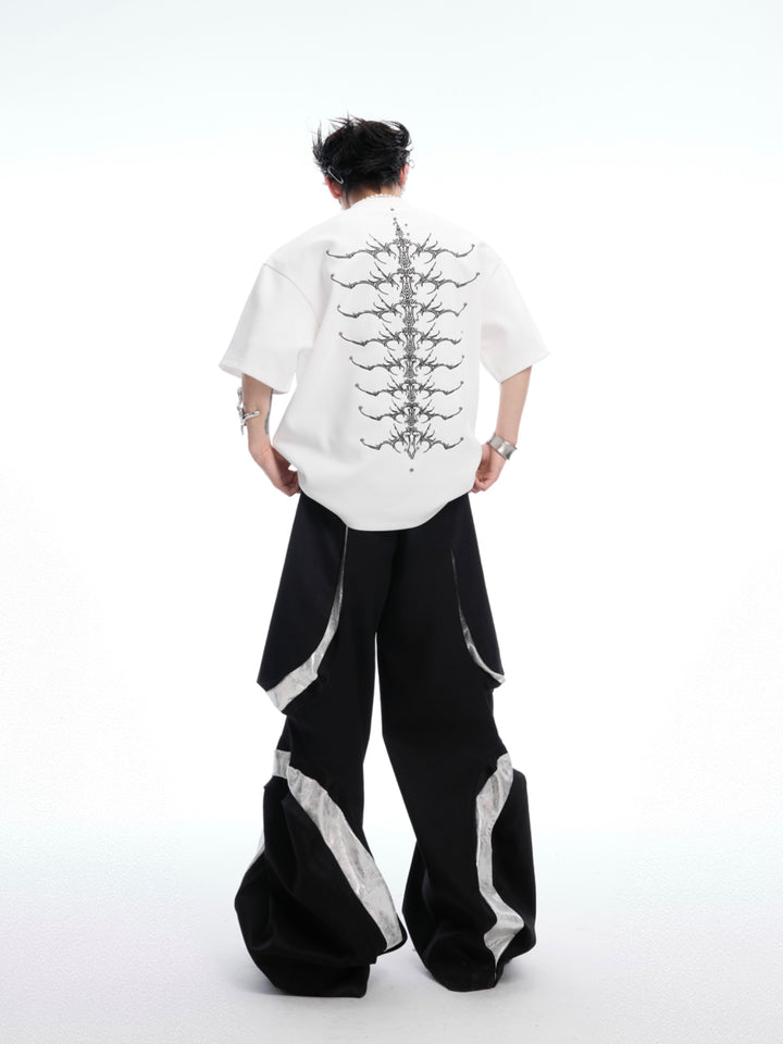 Spine Embroidery T-shirt