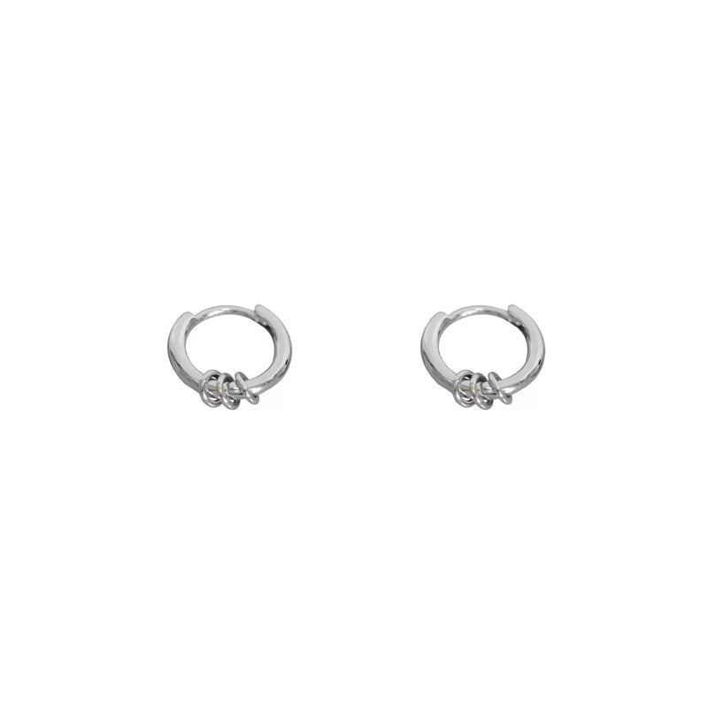 S925 Sterling Silver Hoop Earrings