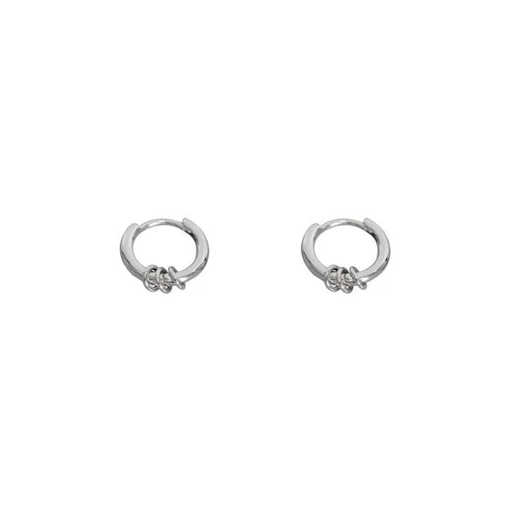 S925 Sterling Silver Hoop Earrings