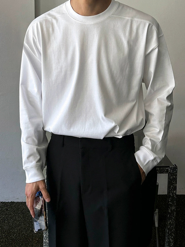 Loose Fit Long Sleeve Pullover
