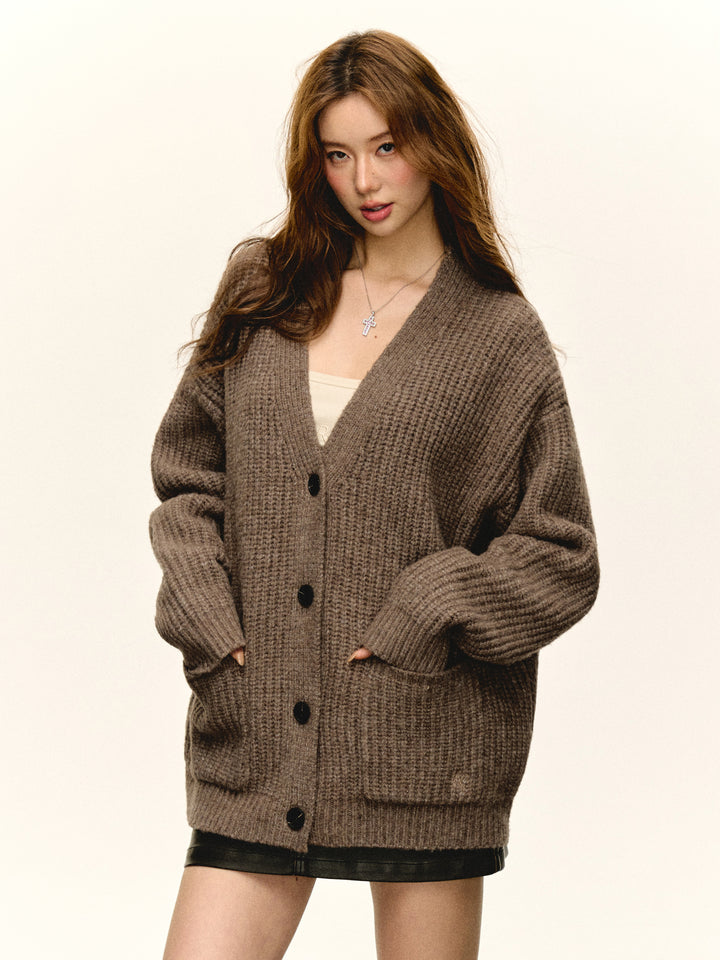 Style Fit Button-front Sweater