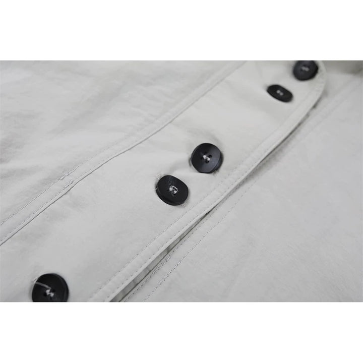 Bud-Shaped Loose Workwear Jacket