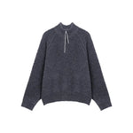 Loose-fit Half Zip Sweater