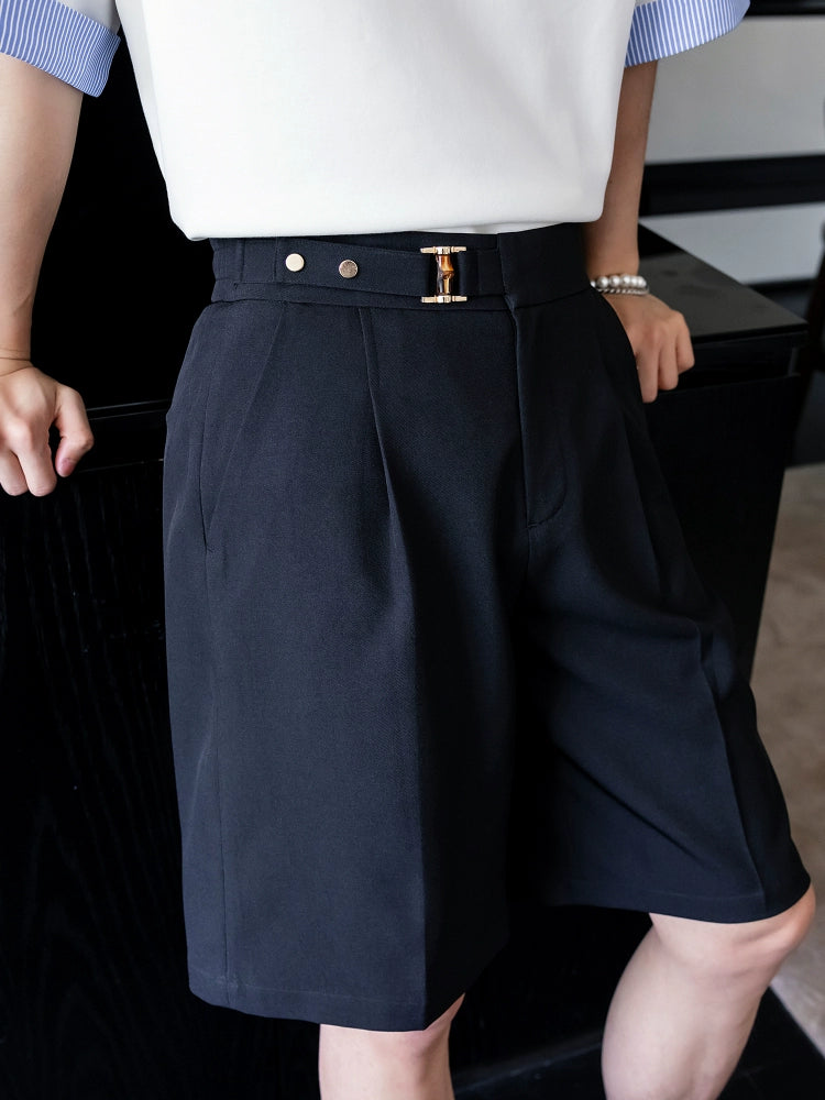 Loose Straight Casual Non-Iron Shorts