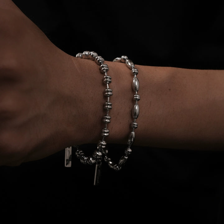Millet Bead Stacked Bracelet