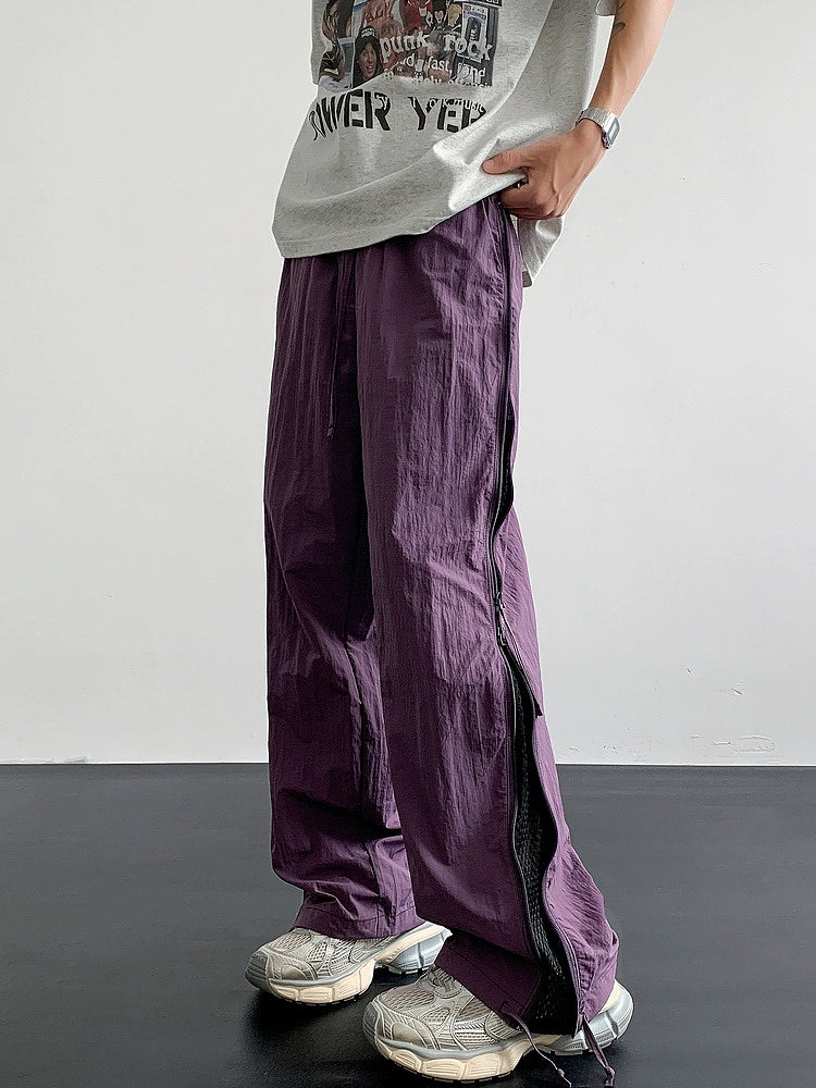 Wide-Leg Quick-Dry Paratrooper Pants