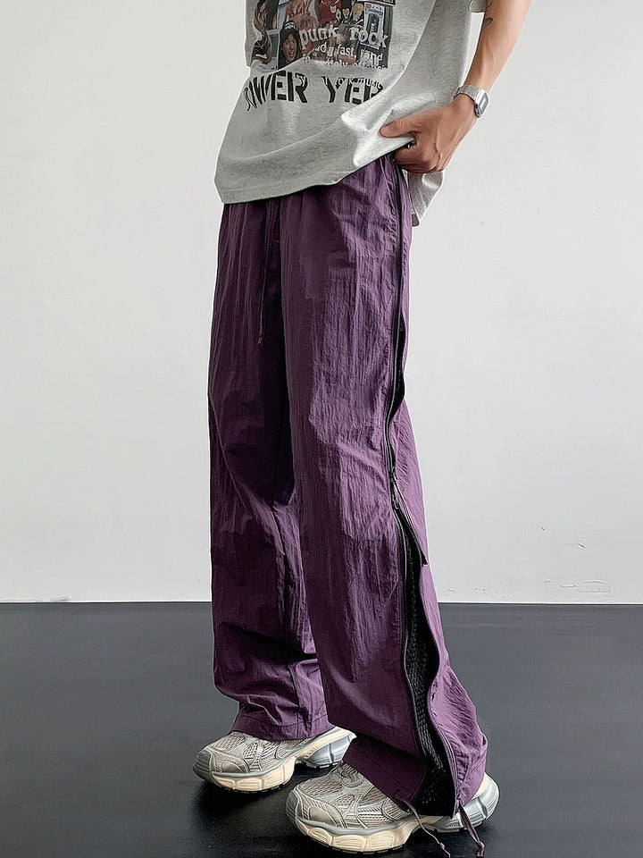 Wide-Leg Quick-Dry Paratrooper Pants