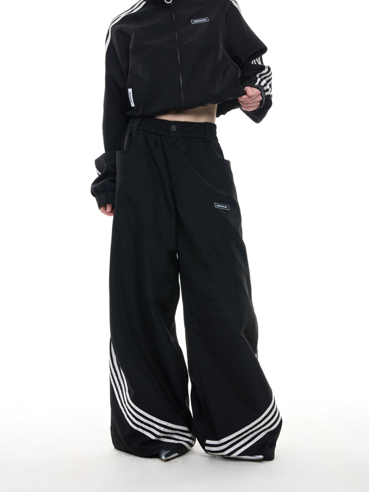 Stand-Up Collar Casual Sports Suit