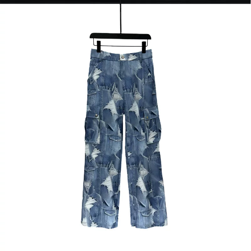 Gradient Tie-Dye Jacket and Pants (sold separately)