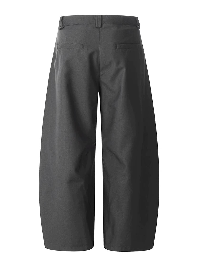 Casual A-Line Wide-Leg Drape Pants