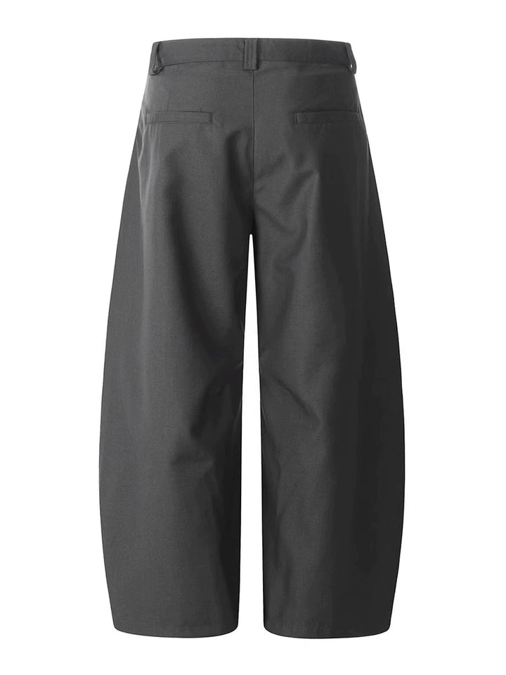 Casual A-Line Wide-Leg Drape Pants