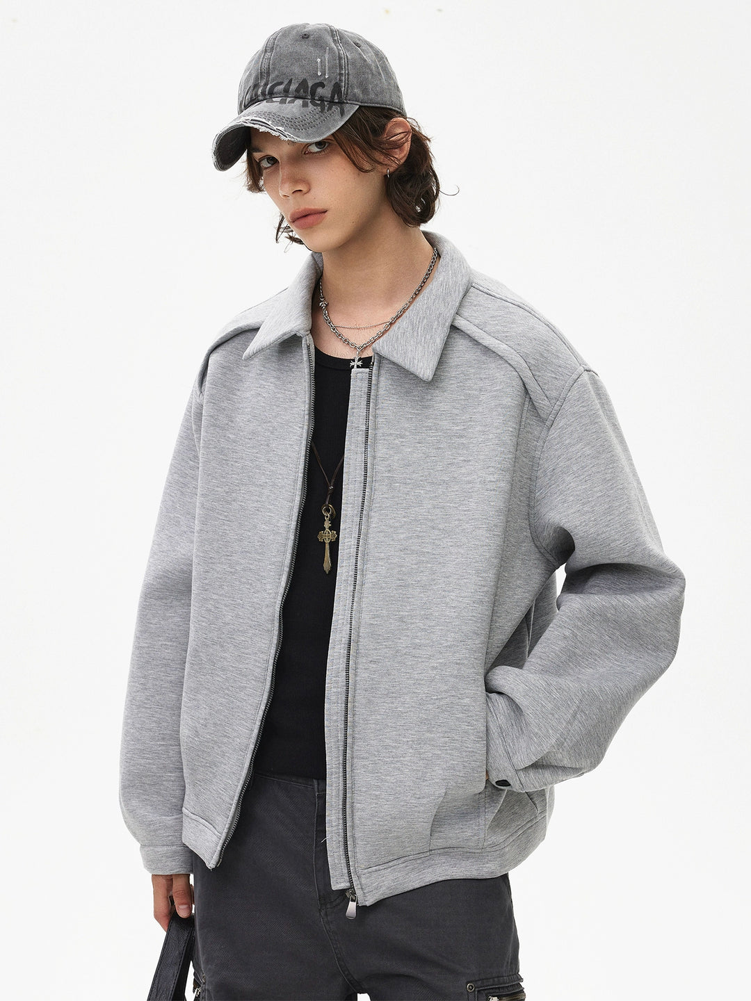 Lapel Short Space Cotton Jacket