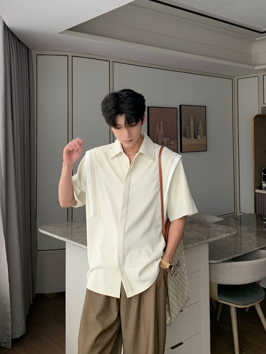 Short Sleeve Anti-Wrinkle Easy-Care Shirt