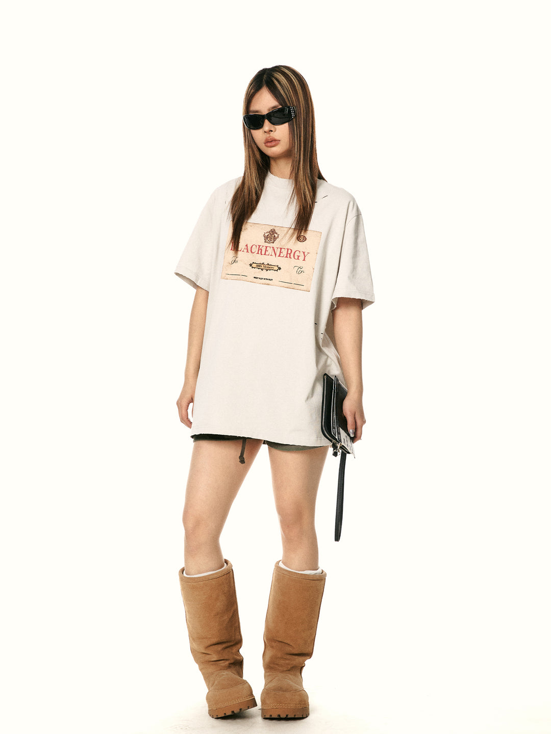 Retro Graphic Printed Loose T-shirt